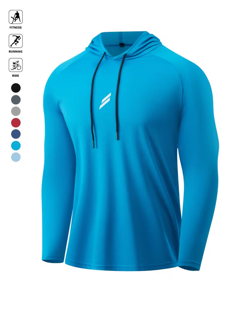 Men's UV-protective quick-drying fishing sun protection jacket