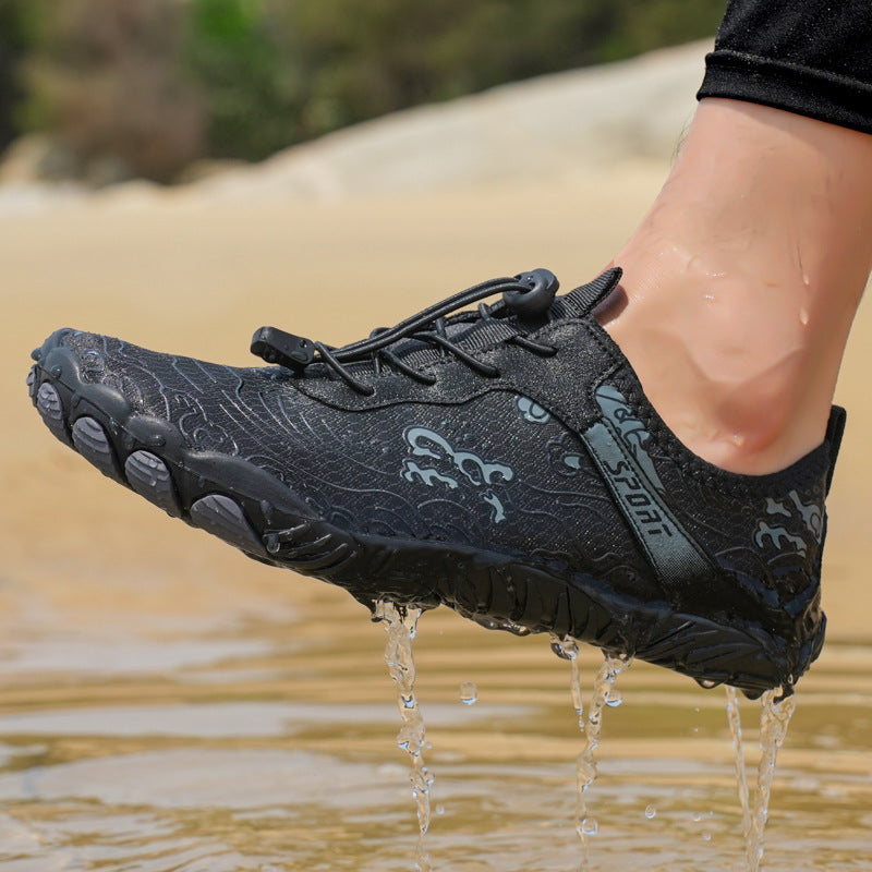 Unisex Barefoot Five-Finger River Tracing Shoes Amphibious Water Shoes