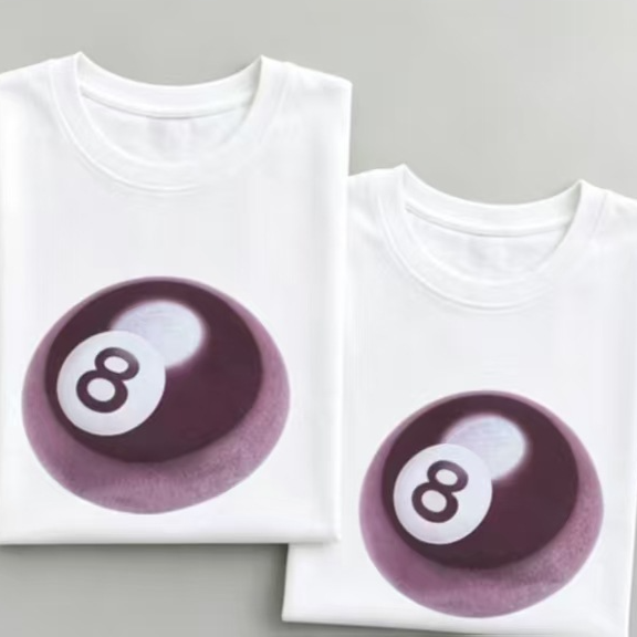 Cartoon-print top teemdrop