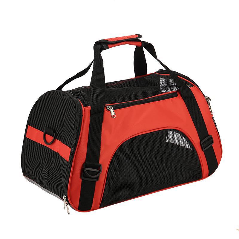 Foldable Breathable Oxford Pet Carrier Bag teemdrop