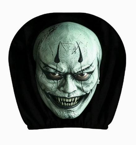 Car headrest cover