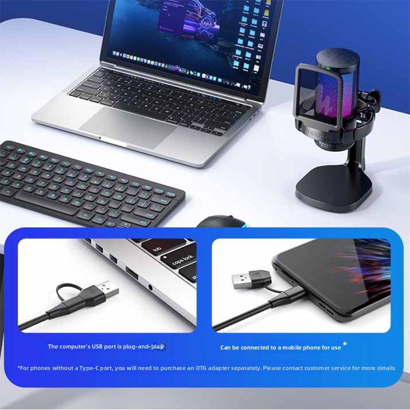 Maono DM20 USB Condenser Microphone teemdrop