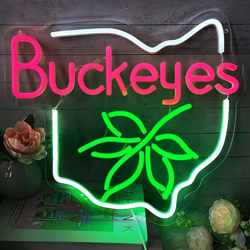 Custom LED Neon Sign Dimmable Decorative Light teemdrop