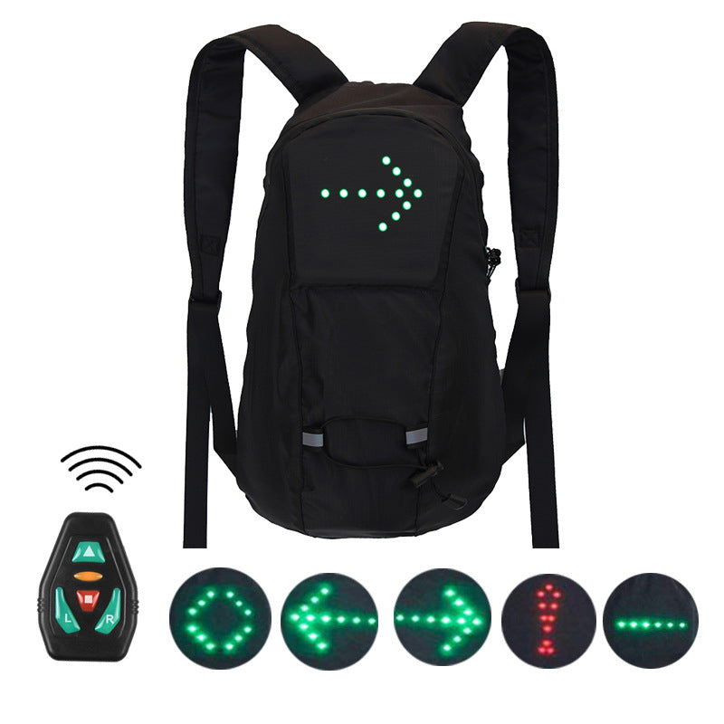 Smart LED Turn Signal Backpack