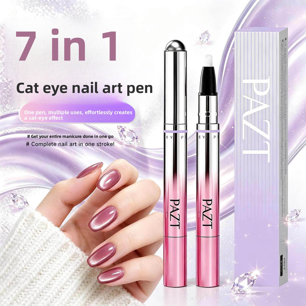 Seven-in-One Cat Eye Nail Polish Pen teemdrop