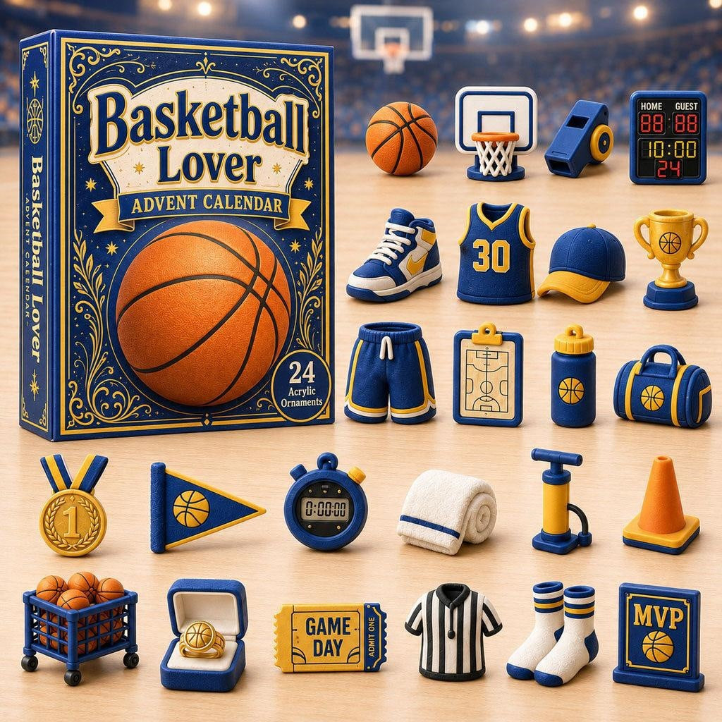 Sports Advent Calendar Blind Box Collection