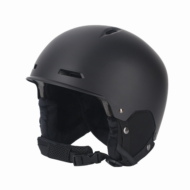 Outdoor men's and women's winter helmets for warmth