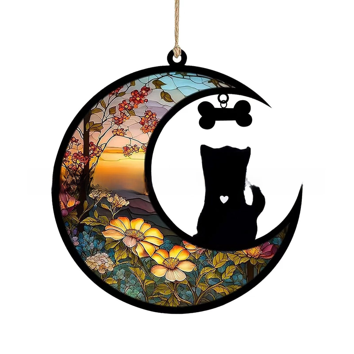 Dog Cat Window Hanging Ornament Personalized Gift