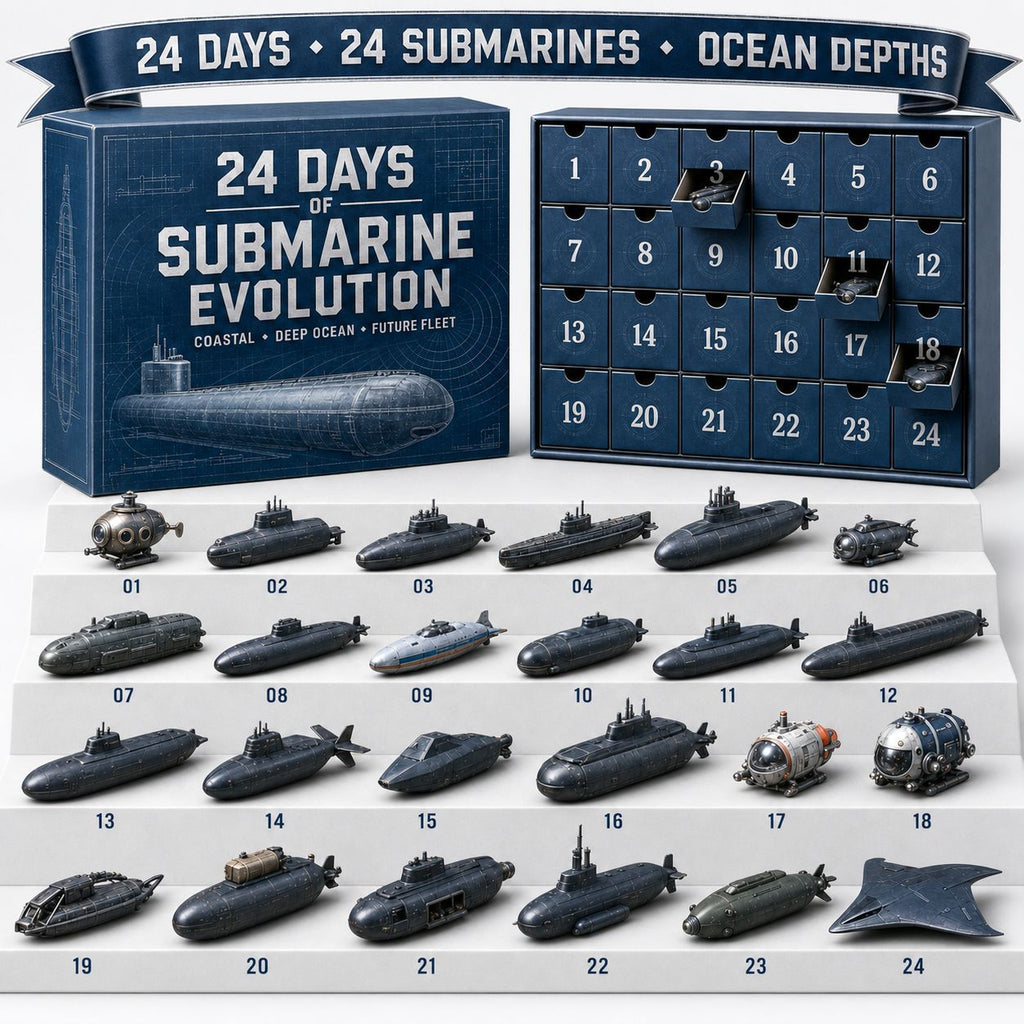 Aircraft Series Blind Box Advent Calendar Christmas Toy
