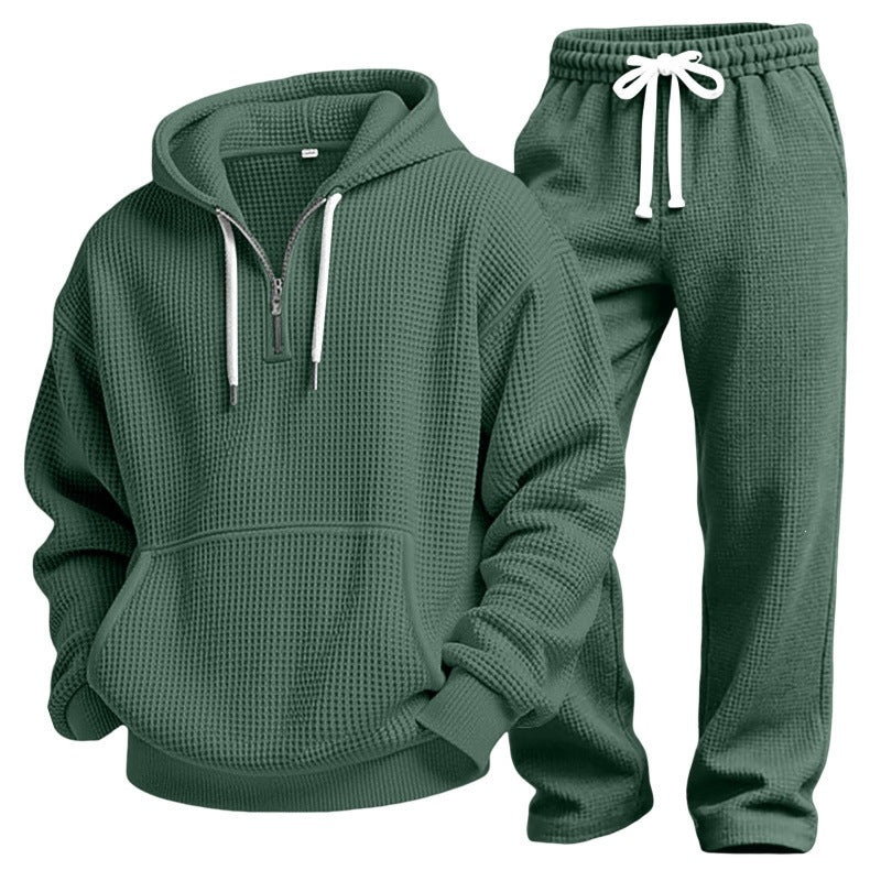 Long-Sleeve Trousers Two-Piece Set teemdrop
