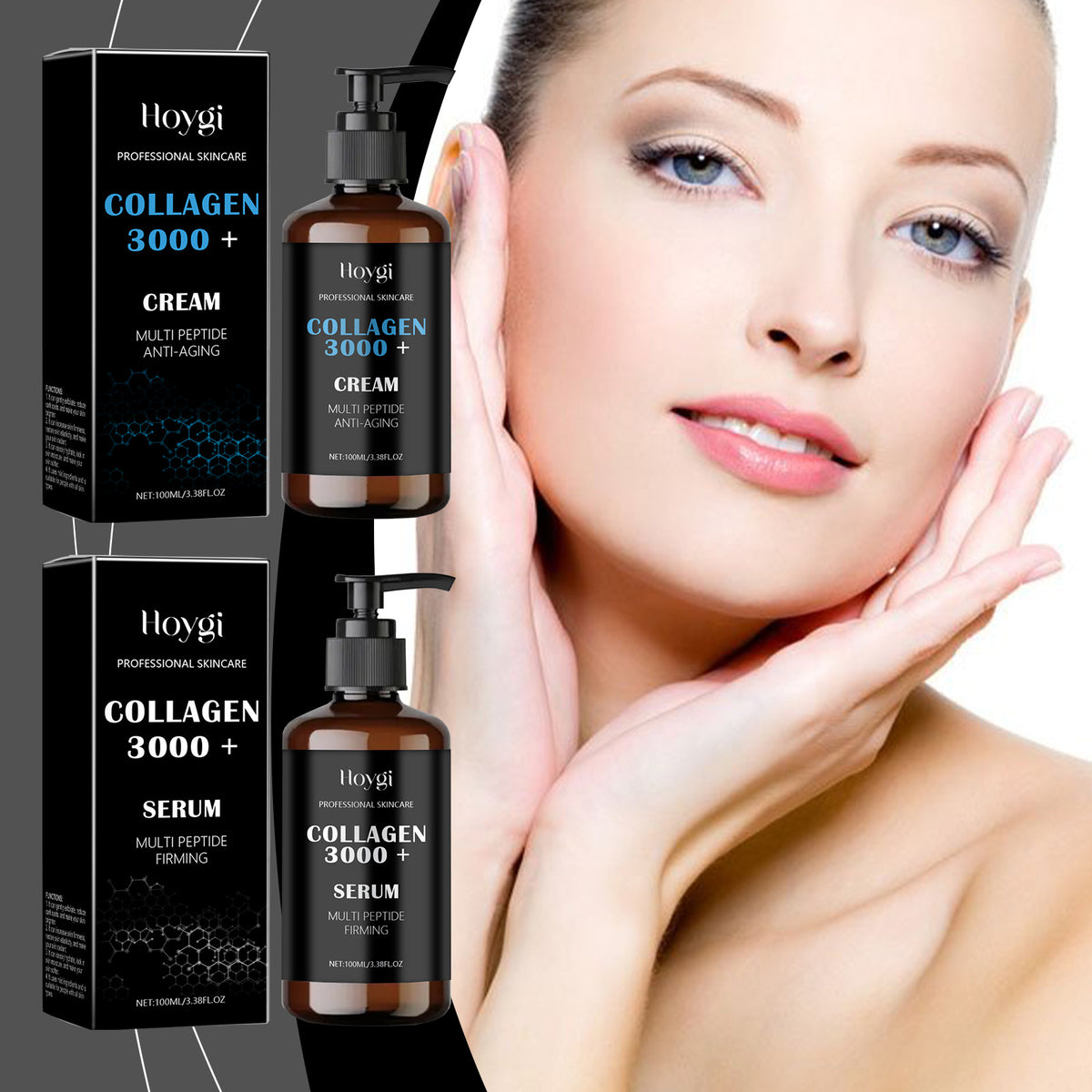 Hydroxyethyl acrylate skin care products