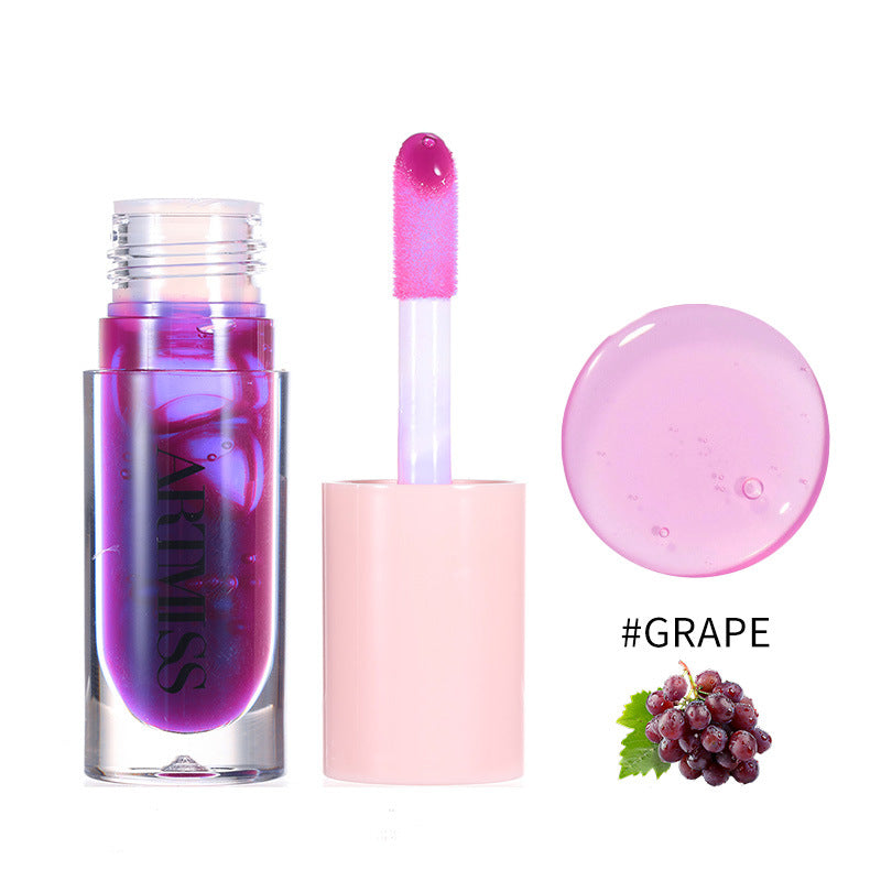Fruity Scented Moisturizing Lip Oil High Shine Non-Sticky Long Lasting Plumping Lip Gloss