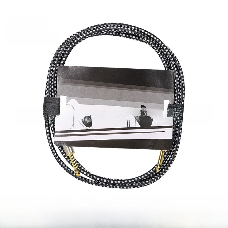 Braided Noise Reduction Guitar Instrument Cable