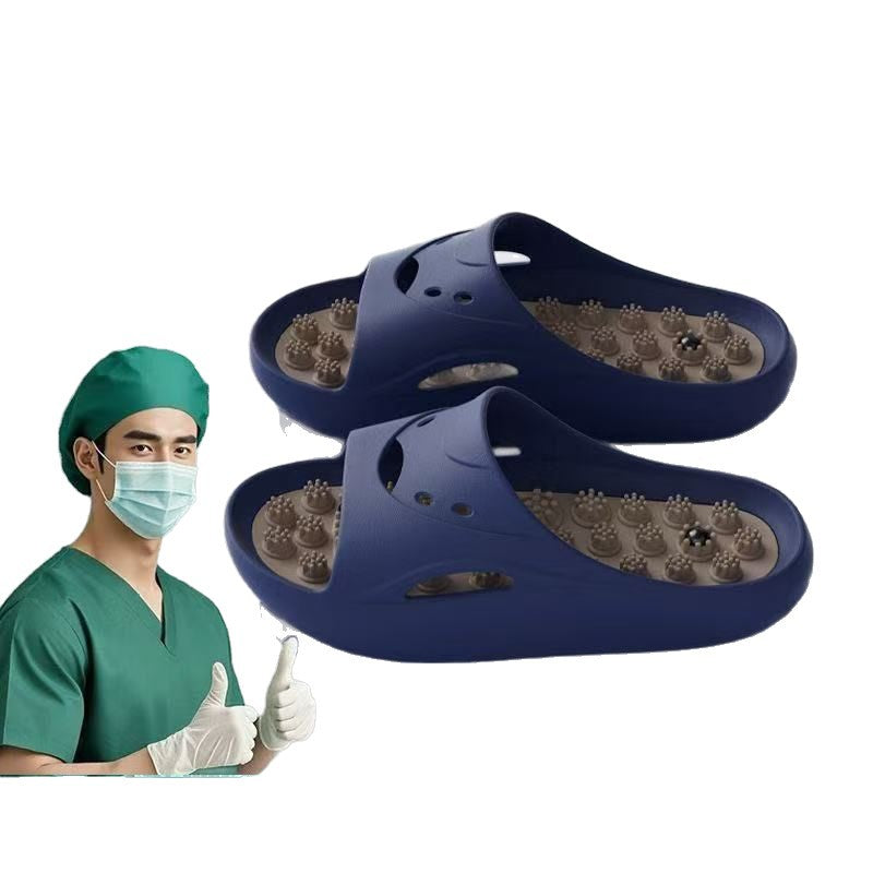 Women's Magnet Massage Anti-Slip Hollow PVC Slippers teemdrop