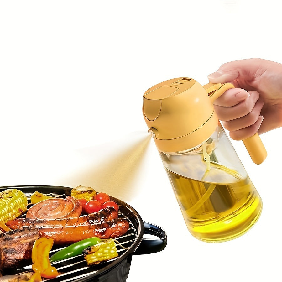 Glass Oil Pot Spray Dual-purpose Oil Tank teemdrop