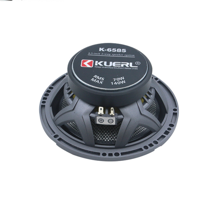 6.5 Inch 140W 2-Way Car Component Speaker System with Silk Dome Tweeters teemdrop