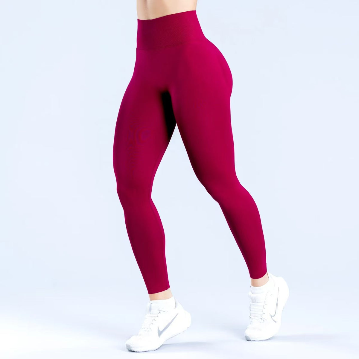 Seamless High-Waist Scrunch Butt Lifting Sports Yoga Pants
