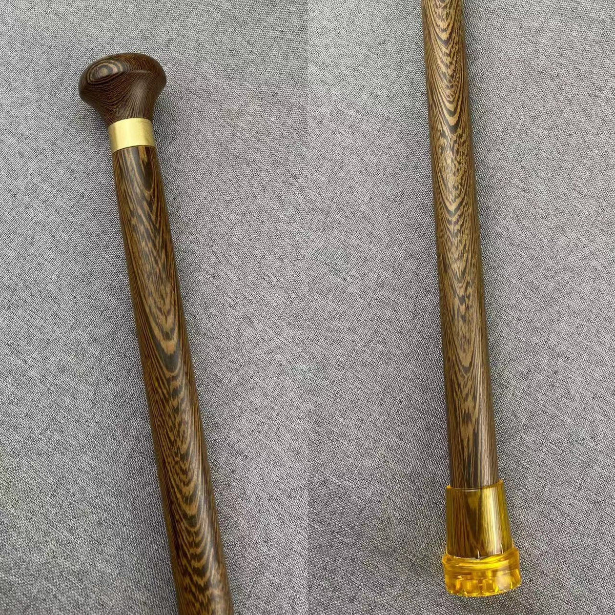 Wooden Three-Section Folding Walking Stick