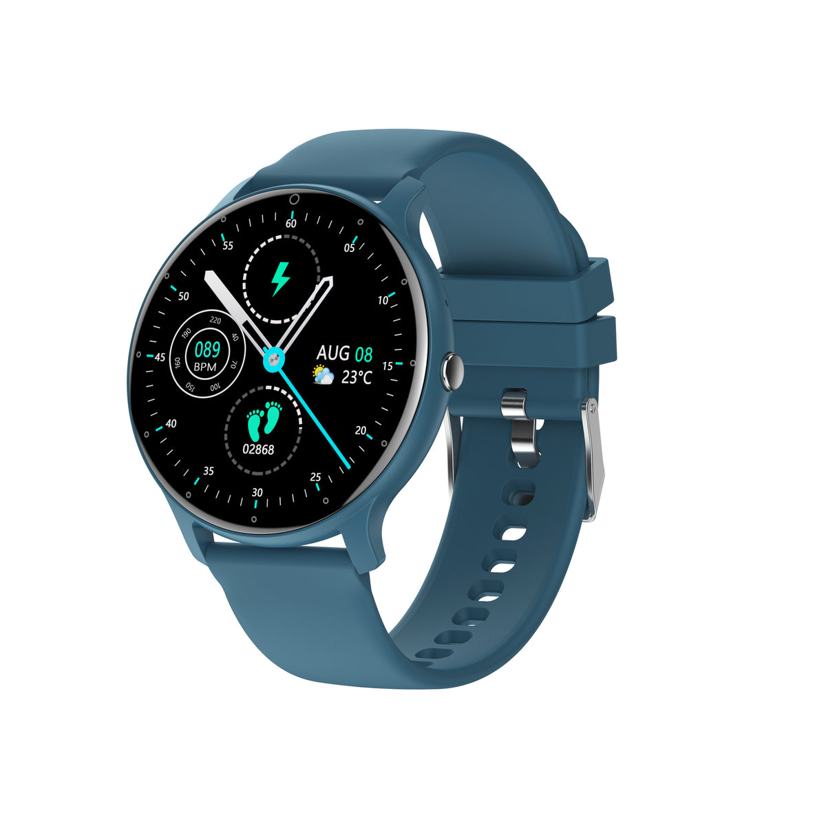 Smartwatch with Bluetooth Calling, Health and Fitness Tracker with Heart Rate and Sleep Monitor, IP67 Waterproof teemdrop