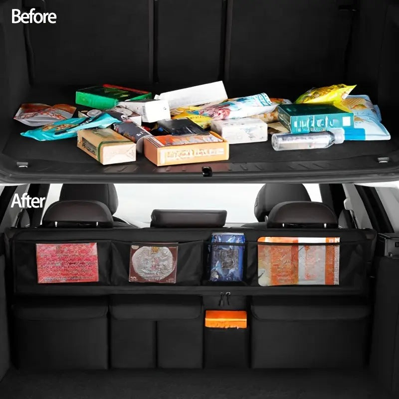 Oxford Cloth Hanging Car Trunk Storage Bag