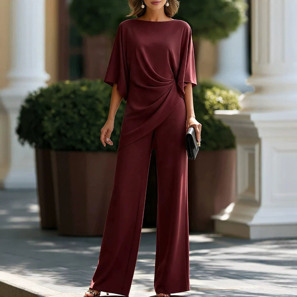 Loose Top Wide Leg Pants