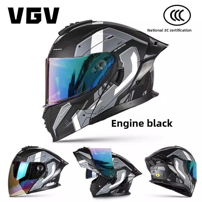 All-Season Universal Motorbike Safety Helmet teemdrop