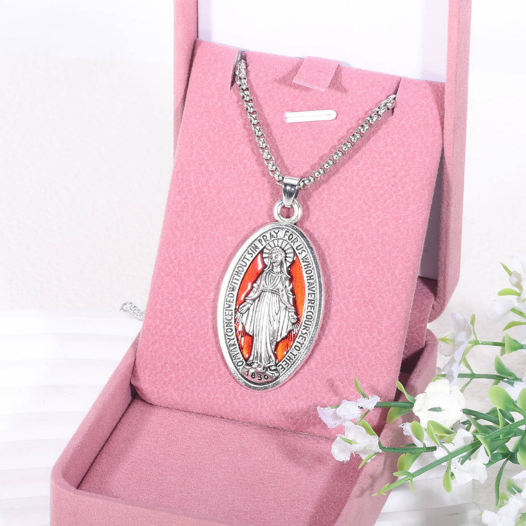 Oil-Dropping Geometric Pendant Zinc Alloy Necklace, Electroplated, Six Colors, Unisex teemdrop