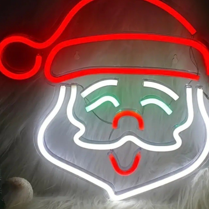 Dimmable LED Neon Light for Christmas Party Wall Decor USB Powered teemdrop