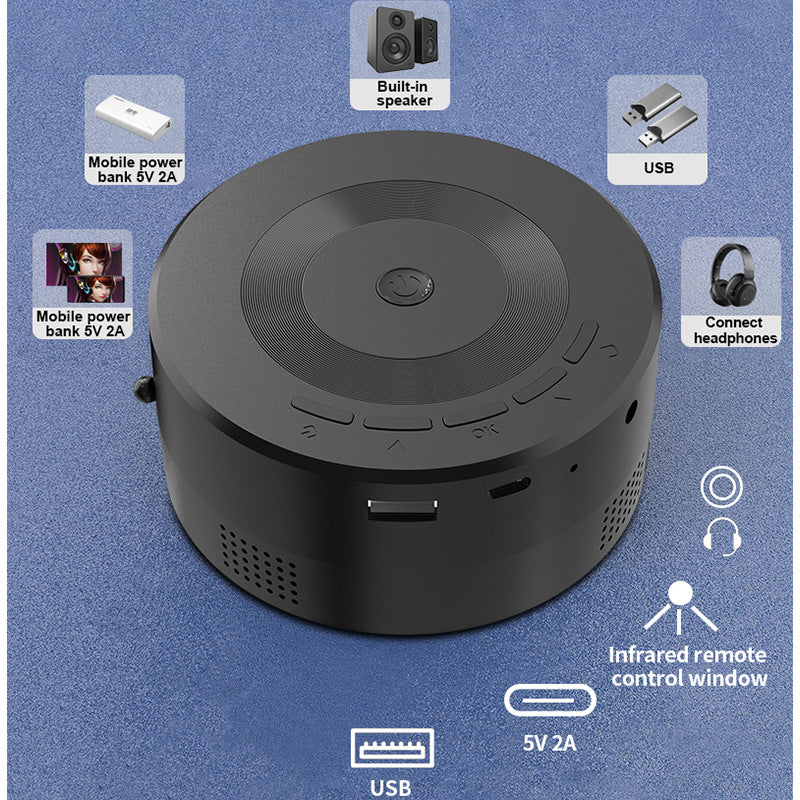 Mini Home Projector with Phone Mirroring