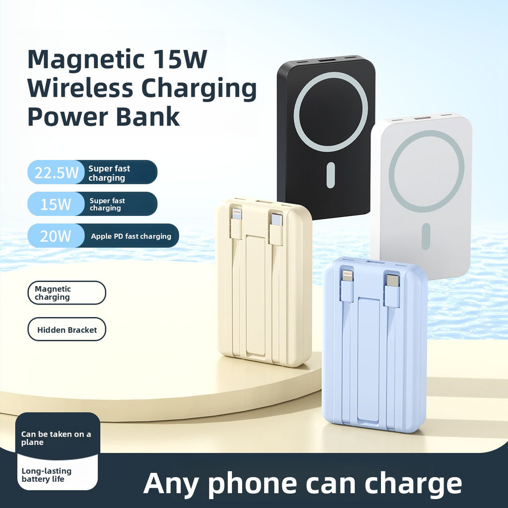20000mAh Wireless Power Bank with Fast Charging