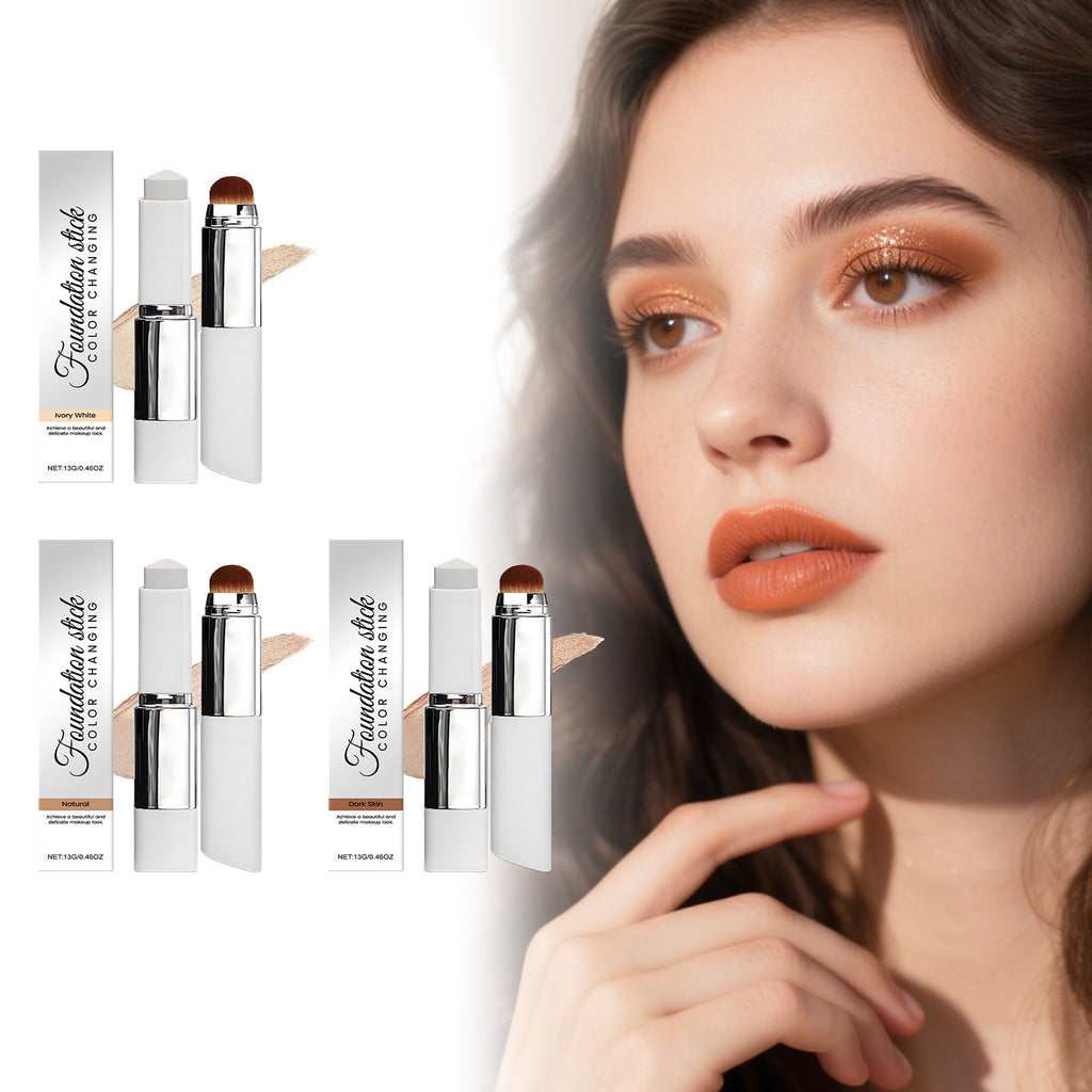 Two-in-One Color Changing Moisturizing Foundation Stick teemdrop