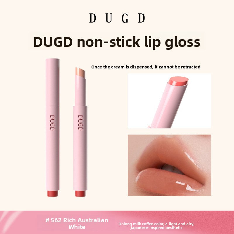 Diamond Shimmer Mirror Solid Lip Gloss Pen Plumping Non-Stick Long Lasting teemdrop