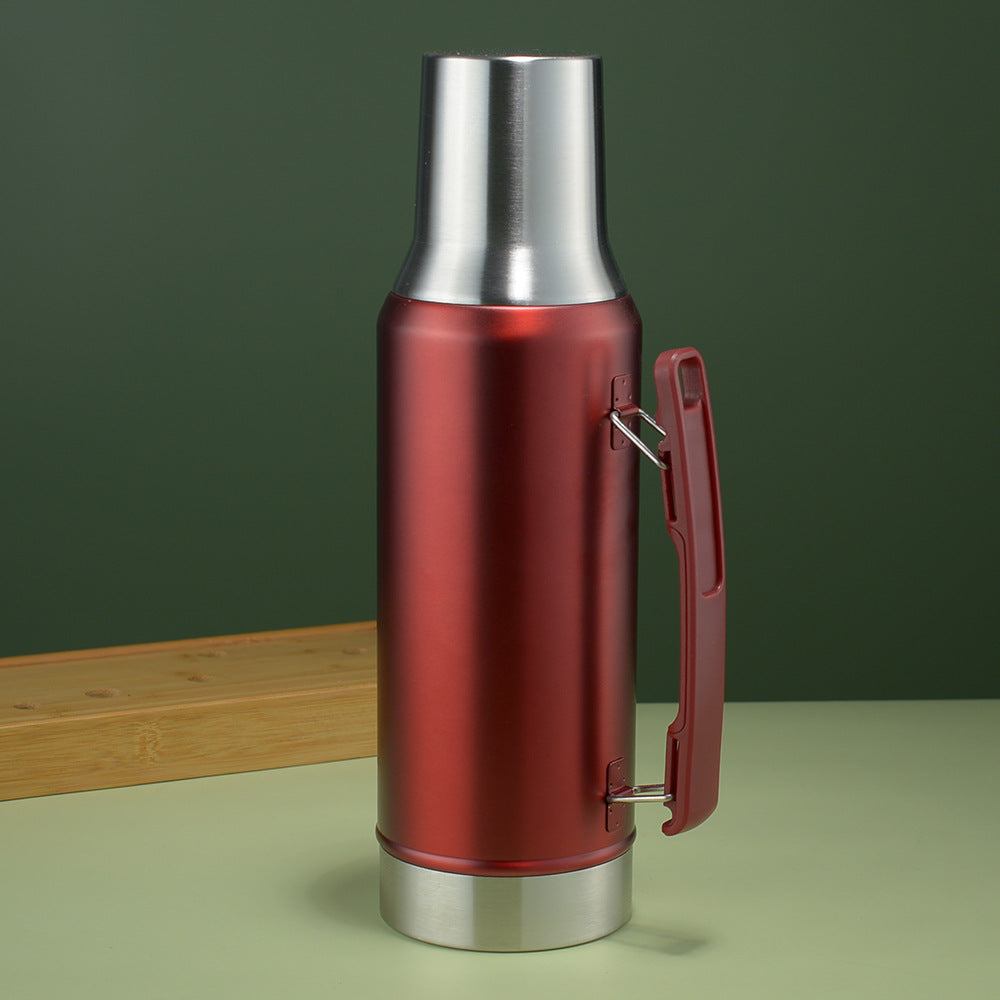 Stainless steel vacuum insulation pot Outdoor teemdrop