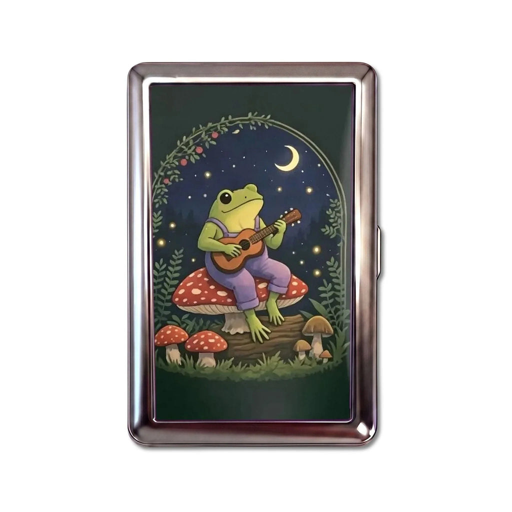 Vintage Style Zinc Alloy Multi-Functional Card and Cash Holder Box teemdrop