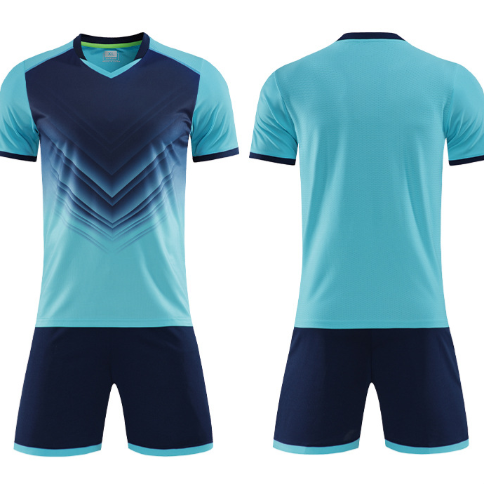 Quick-Dry Breathable Short Sleeve Football Jersey Set