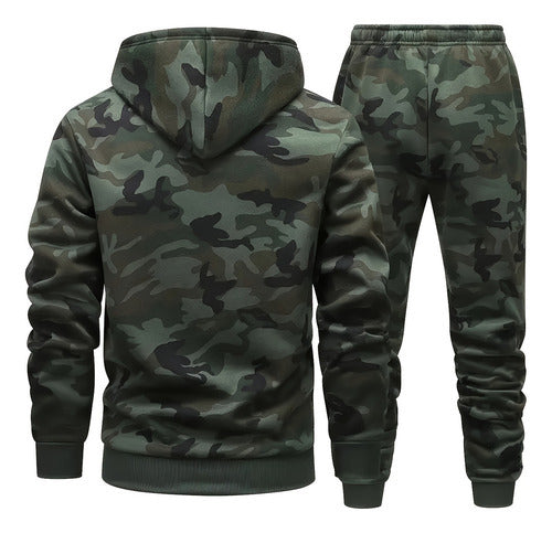 Printed Hooded Sweatshirt for Men