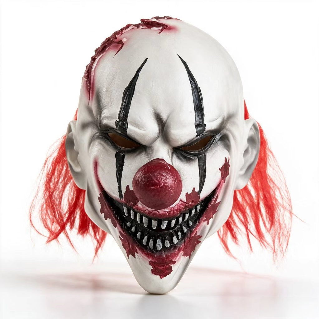 Halloween Clown Mask Latex Costume Party Performance Headgear