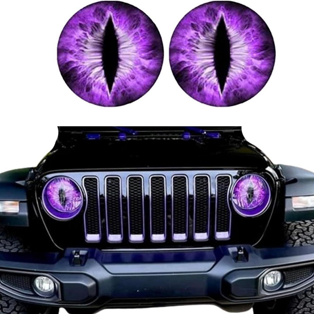 Beast Eye Car Headlight Stickers