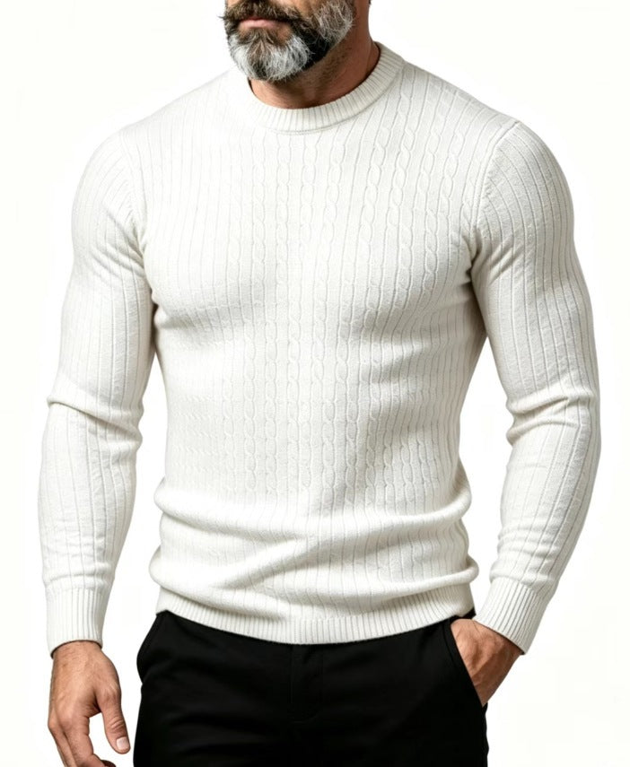 Solid Color Base Sweater
