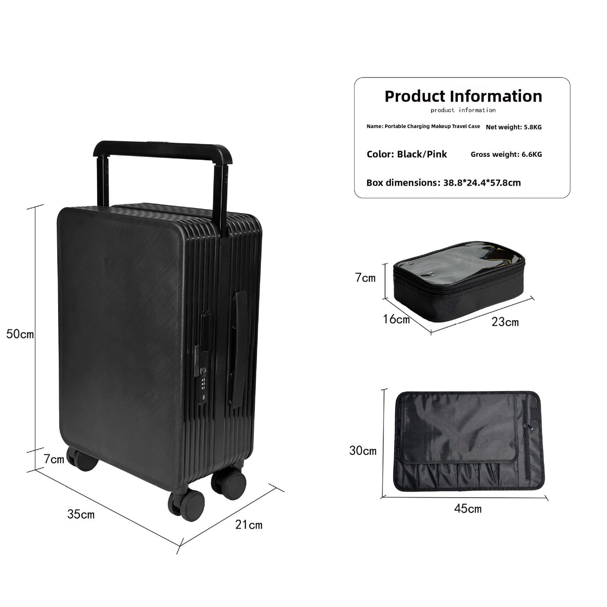 Special Storage Box for Travel and Makeup teemdrop