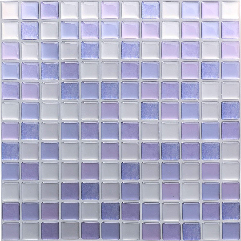 3D Self-Adhesive PET Mosaic Tile Wall Sticker for Home Decoration teemdrop