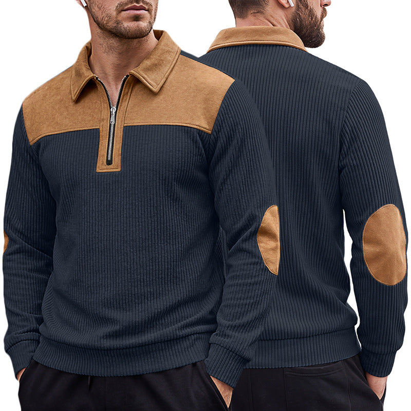 autumn and winter zip-up sweatshirt teemdrop
