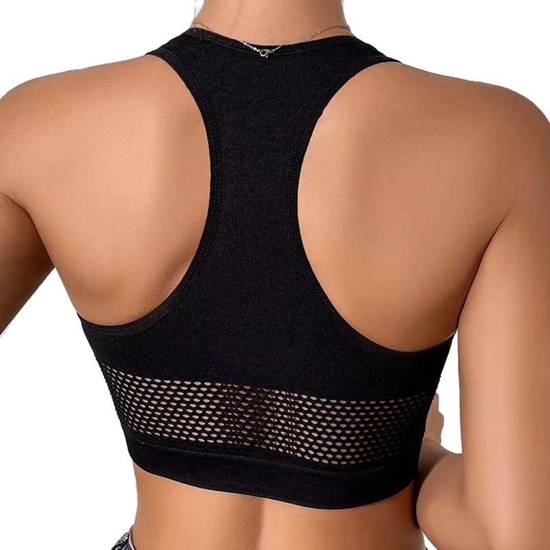 Stretch mesh vest teemdrop