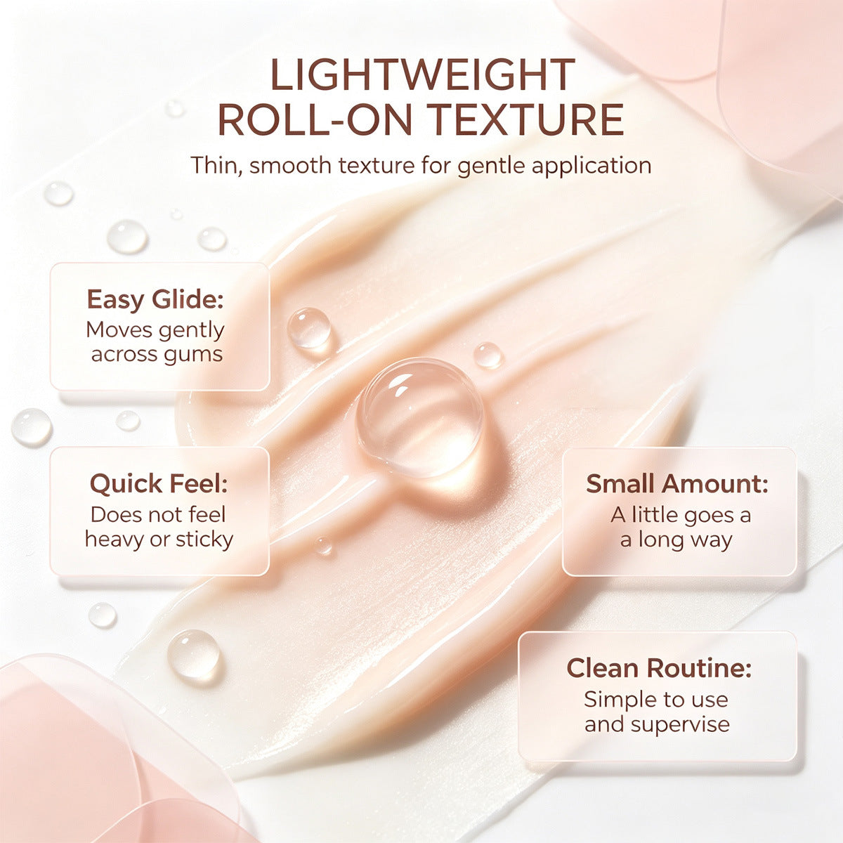 Teething Relief Roll-On Skin Care Solution