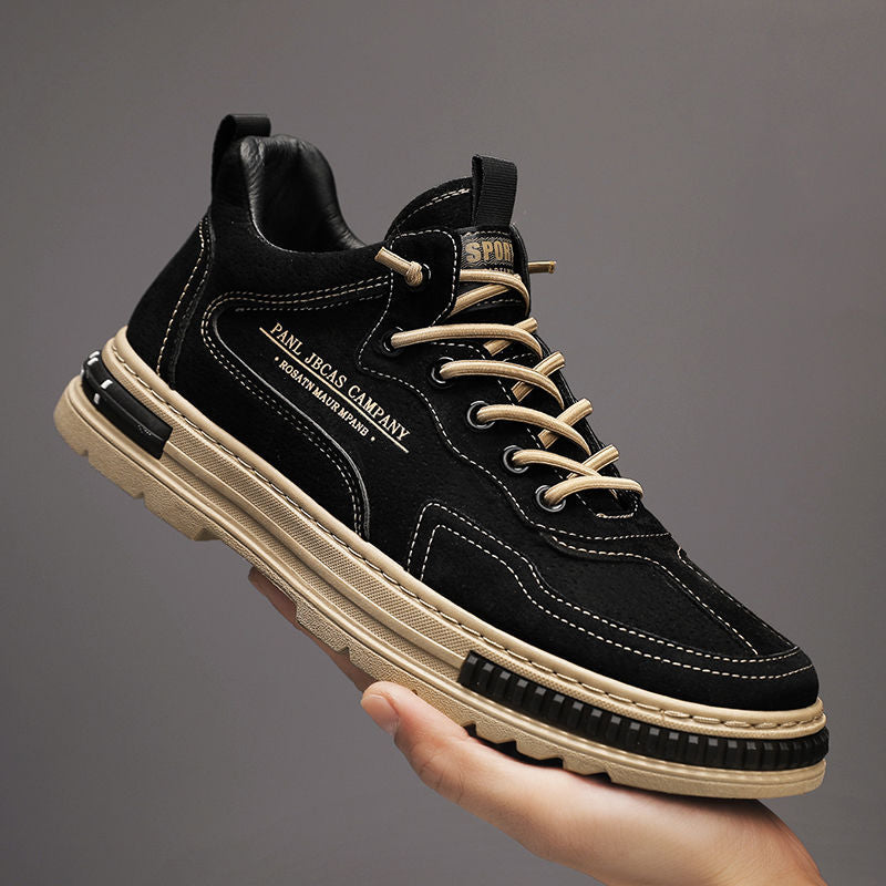 Men's Breathable Wear-Resistant Lace-Up Sneakers teemdrop