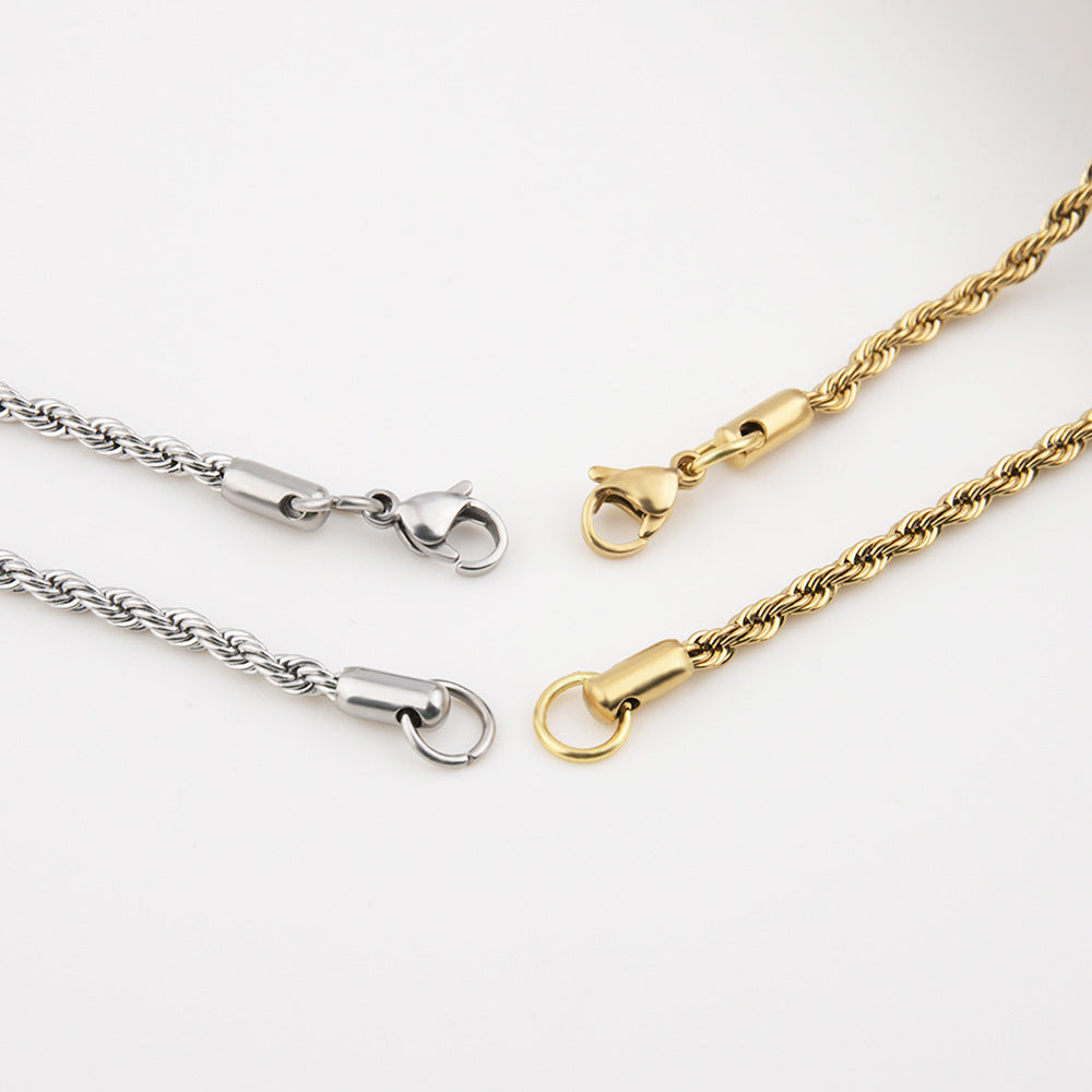 Stainless Steel Twist Chain
