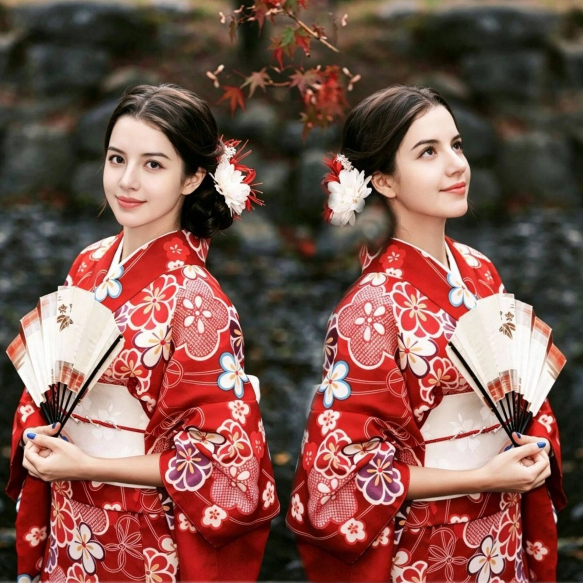 Kimono girl yukata