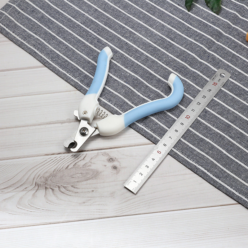 Pet Nail Clipper Stainless Steel Blade with Safety Guard