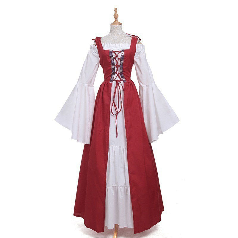 Medieval Court Two-Piece Performance Dress