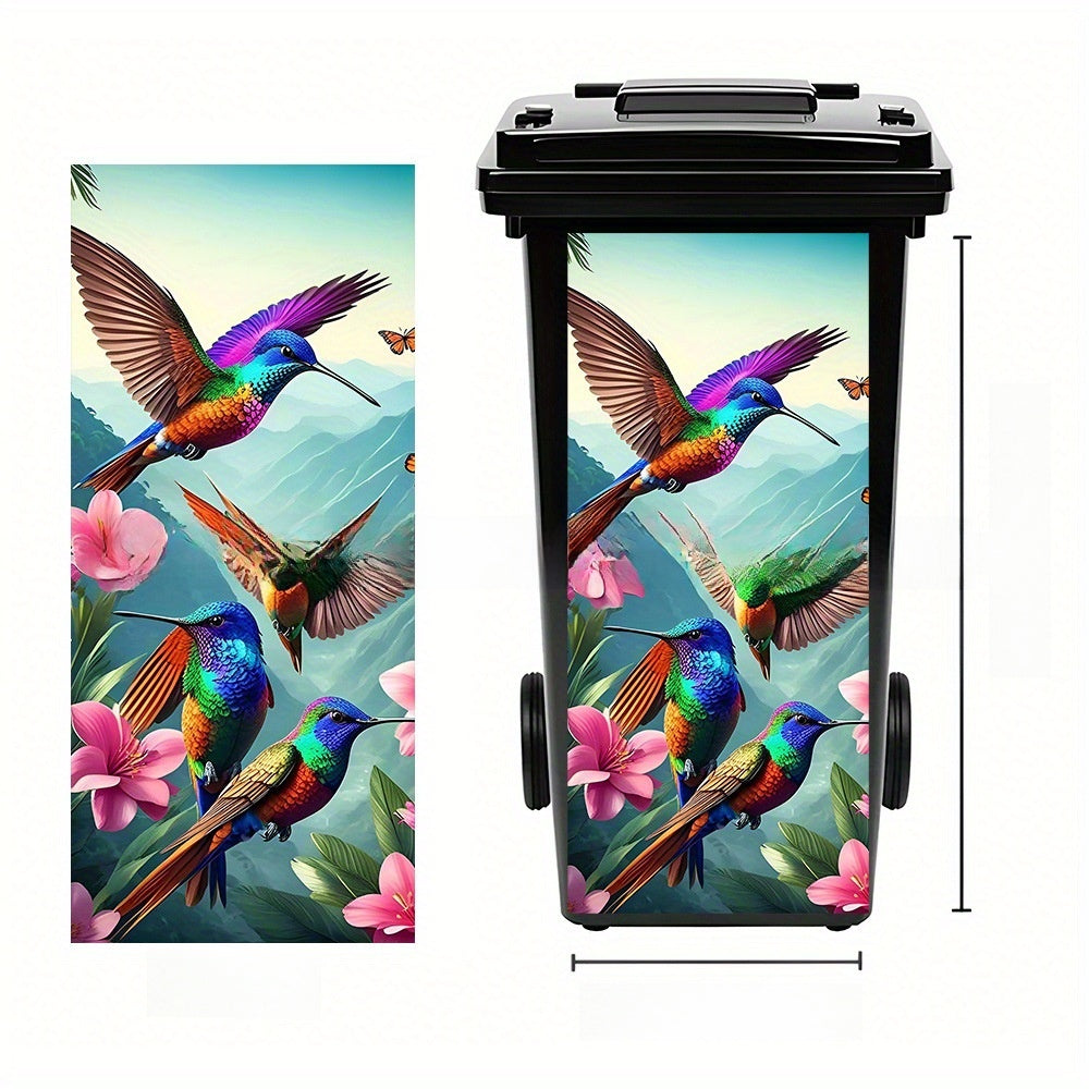Self-Adhesive Waterproof Vinyl Trash Can Sticker teemdrop